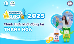 Chiến dịch 'Ngân hàng D3K2' chính thức khởi động: Trao tặng 1 triệu liều vitamin D3K2 cho trẻ em Việt Nam