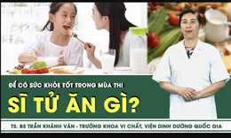 Sĩ tử ăn gì để có sức khoẻ tốt nhất cho mùa thi?