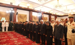 L&#227;nh đạo TPHCM viếng nguy&#234;n Chủ tịch nước Trần Đức Lương