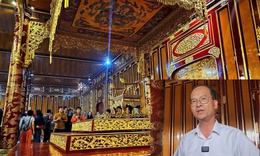 Giám đốc Trung tâm Bảo tồn di tích Cố đô Huế lên tiếng sau vụ ngai vua triều Nguyễn bị phá hoại