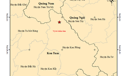 Động đất liên tiếp ở Kon Tum, trận mạnh nhất đến 4.0 độ