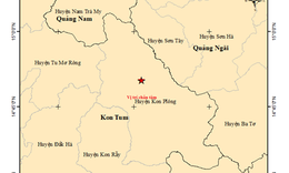 Kon Tum động đất liên tiếp, mỗi ngày 5-6 trận