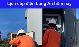 Tra cứu lịch cúp điện hôm nay Thứ 2 ngày 5/5/2025 tại Long An