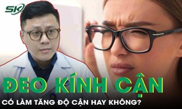 Đeo kính cận thường xuyên có làm tăng độ cận không?