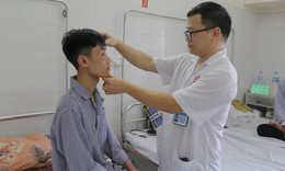 Bệnh viện tuyến tỉnh đầu tiên ứng dụng công nghệ cao trong phẫu thuật tạo hình ổ mắt
