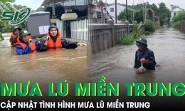 Tình hình mưa lũ miền Trung: 2 người mất tích, hàng nghìn héc ta hoa màu bị nhấn chìm