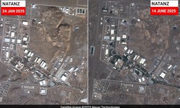 Ảnh vệ tinh hé lộ thiệt hại tại cơ sở hạt nhân Iran sau cuộc tấn công từ Israel