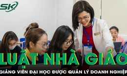 Cho ph&#233;p giảng vi&#234;n đại học quản l&#253;, điều h&#224;nh doanh nghiệp