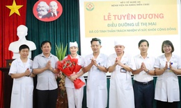 Tuyên dương nữ điều dưỡng ép tim liên tục cứu cụ bà đuối nước
