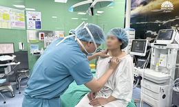 Hạn chế sẹo cho bệnh nhân phẫu thuật K giáp?