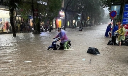 Nhiều khu vực miền Bắc tiếp tục mưa lớn chiều tối và đêm nay