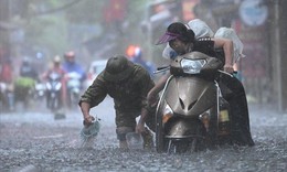 Đề phòng thiên tai lũ quét, ngập úng do mưa rất lớn từ đêm nay ở miền Bắc