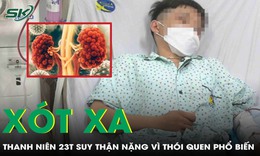 Nam bảo vệ 23 tuổi phải chạy thận suốt đời v&#236; th&#243;i quen phổ biến