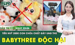 Bản Tin Y Tế 3/6: Ti&#234;u huỷ 2.000 con &#39;Baby Three&#39; c&#243; chứa chất độc Formaldehyde g&#226;y ung thư