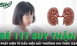 Bé 11 tuổi mang đột biến gen hiếm, phát hiện suy thận sau dấu hiệu bất thường khi thức dậy