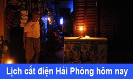 Tra cứu lịch cắt điện Hải Phòng hôm nay Thứ 3 ngày 15/7/2025