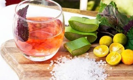 Uống nước tía tô, chanh, đường phèn có tác dụng gì?