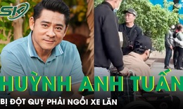 Diễn vi&#234;n Huỳnh Anh Tuấn bị đột quỵ phải ngồi xe lăn 