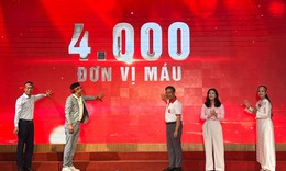 Sẽ thêm 4.000 đơn vị máu cho điều trị, cấp cứu dịp hè từ chương trình 'Giọt hồng tri ân' năm 2025