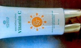 L&#226;m Đồng đ&#236;nh chỉ lưu h&#224;nh, thu hồi tr&#234;n to&#224;n tỉnh kem chống nắng Vitamin C