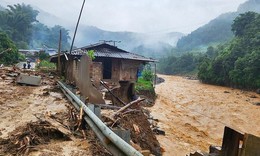 H&#224;ng trăm điểm c&#243; nguy cơ lũ qu&#233;t sau b&#227;o số 3, miền Bắc lại sắp đ&#243;n mưa lớn