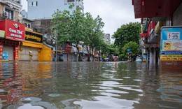 Mưa lớn sẽ khiến hàng loạt tuyến phố ở Hà Nội có nguy cơ ngập sâu