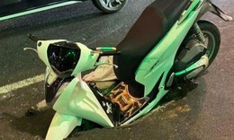 Nguyên nhân gây 'hố tử thần' nuốt nửa xe máy ở đường Trường Chinh