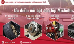 C&#243; n&#234;n thay lốp Michelin cho xe &#244; t&#244; chạy dịch vụ