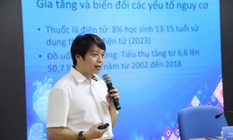 Đẩy mạnh truyền th&#244;ng về ph&#242;ng chống t&#225;c hại của thuốc l&#225; điện tử, nung n&#243;ng đến giới trẻ
