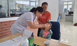 Cao Bằng: Gi&#225;m s&#225;t hỗ trợ Chiến dịch bổ sung Vitamin A kết hợp tẩy giun cho trẻ em tại 6 Trạm Y tế