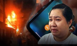 &#193;m ảnh cuộc gọi cầu cứu của nạn nh&#226;n vụ ch&#225;y cư x&#225; tại TPHCM