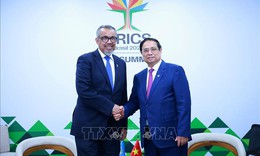 Thủ tướng Phạm Minh Ch&#237;nh tiếp Tổng Gi&#225;m đốc WHO