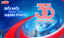 Acecook đồng hành cùng người Việt 30 năm với hành trình đổi mới nâng tầm hạnh phúc