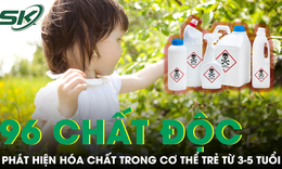 Nghi&#234;n cứu g&#226;y sốc của Mỹ: 96 h&#243;a chất độc được ph&#225;t hiện trong cơ thể trẻ 3 - 5 tuổi