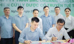 Viện nghiên cứu Y Dược cổ truyền Tuệ Tĩnh và Công ty TNHH SMC ORGANIC GARDEN ký hợp tác toàn diện