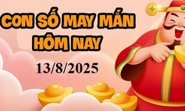 Con số may mắn hôm nay 13/8 - số tài lộc 12 con giáp ngày mới theo tuổi