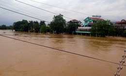 Lũ trên sông Cầu và Sông Thương lên cao, nguy cơ ngập ở nhiều nơi