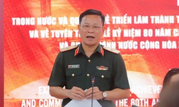 100% cán bộ, chiến sĩ quyết tâm cao, phấn khởi thực hiện nhiệm vụ diễu binh, diễu hành