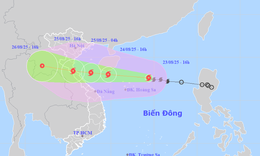 B&#227;o số 5 Kajiki tiến s&#225;t Ho&#224;ng Sa, Bộ X&#226;y dựng ph&#225;t lệnh khẩn