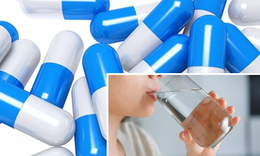 Tại sao n&#234;n uống thuốc với nước ấm?