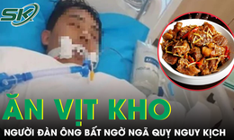 Sau bữa vịt kho gừng, người đàn ông bất ngờ ngã quỵ nhập viện nguy kịch