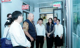Giám đốc WHO Khu vực Tây Thái Bình Dương ấn tượng với 'bệnh viện xanh' ở Nghệ An