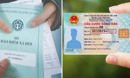 Những lưu &#253; khi d&#249;ng căn cước thay m&#227; số BHXH