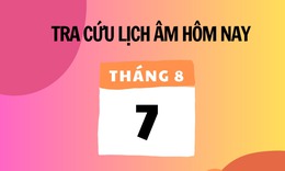 Lịch âm 7/8 - Âm lịch hôm nay 7/8 - Lịch vạn niên ngày 7/8/2025