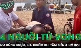 Uống rượu bia trước khi tắm biển v&#224; hồ bơi, 4 du kh&#225;ch tử vong