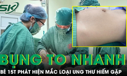 B&#233; g&#225;i 15 tuổi bất ngờ mắc loại ung thư sinh dục hiếm gặp, bụng to nhanh bất thường