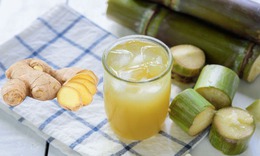 Kết hợp nước mía với loại gia vị quen thuộc sẽ giúp thải độc gan, tốt cho sức khỏe
