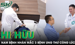 Hi hữu: Nam bệnh nh&#226;n c&#249;ng l&#250;c mắc 3 bệnh ung thư kh&#225;c nhau