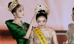 Người đẹp sinh năm 2004 qu&#234; Đắk Lắk đăng quang Miss Grand Vietnam 2025