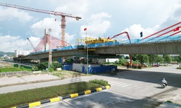 Chi&#234;m ngưỡng h&#236;nh h&#224;i cầu vượt hơn 647 tỷ đồng sau hợp long